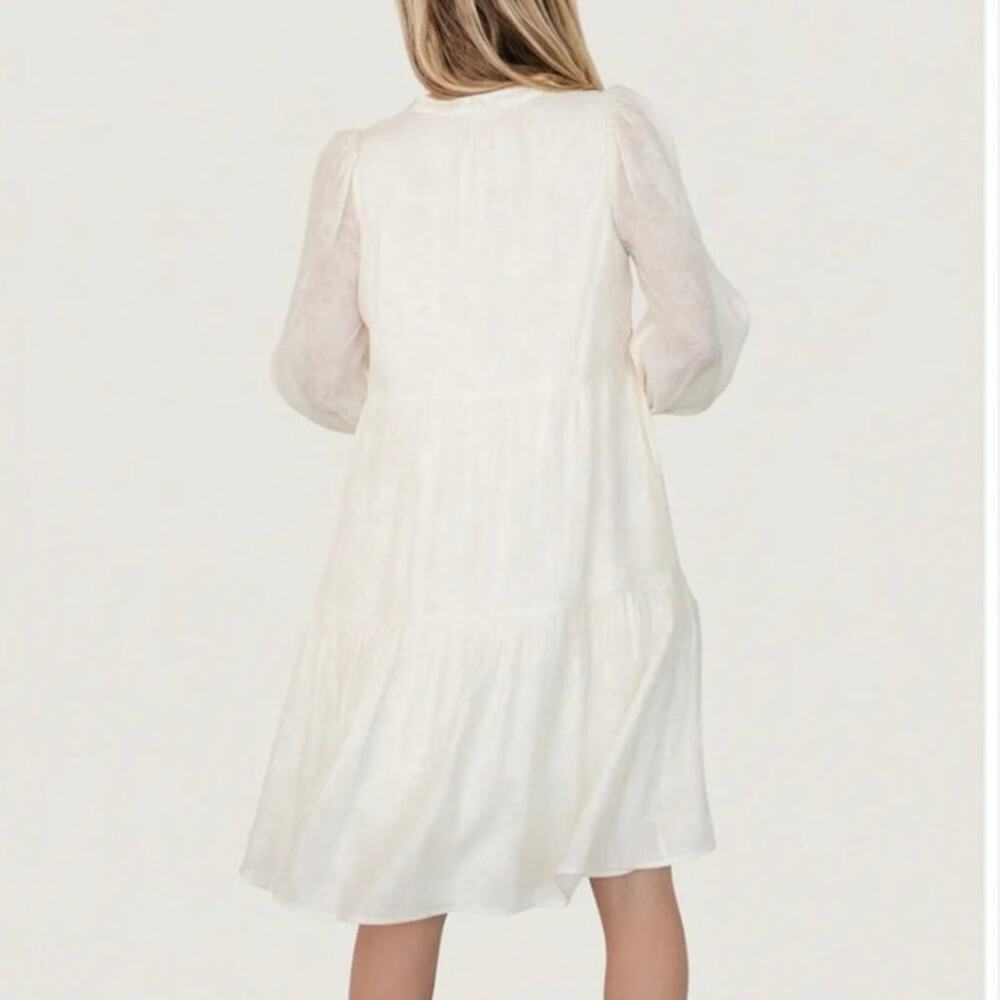 NWOT! Womens Baltic Born Brenna Button Midi Dress Cream Size XL - Picture 3 of 6